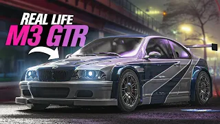 I'm Building a REAL NFS Most Wanted BMW M3 GTR!