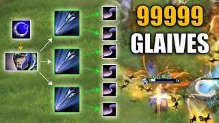 Million glaives combo: Marksmanship + Luna. Ability Draft