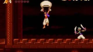 Let's Play Aladdin (SNES) Part 8 - Storming the palace!