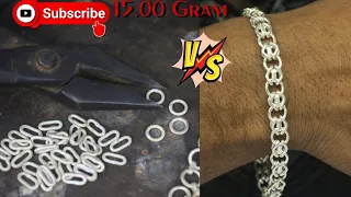 Man's Jewellery Stylish Silver Bracelet Making. Mens Silver Bracelet Making. AR Jewellery।