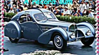 Bugatti car sells for record