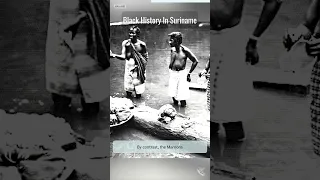 Black History in Suriname in 60-second! #shorts