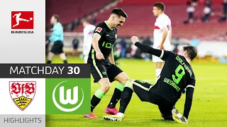 VfB Stuttgart - VfL Wolfsburg | 1-3 | Highlights | Matchday 30 – Bundesliga 2020/21