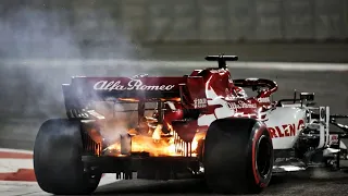 Räikkönen Biggest Crashes From Different Years (2001-2021)