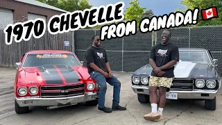 CANADA RETURNS FOR ANOTHER IN AND OUT CUSTOMS BUILD! 1970 CHEVELLE FROM CANADA (Those Miller Boys)