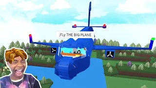 Roblox BUILD A BOAT Funny TROLLING Moments(PLANE)