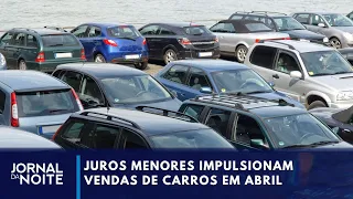 Venda de carros usados está em alta; abril teve o melhor resultado | Jornal da Noite