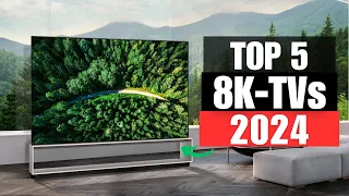 TOP 5 Best 8K TVs 2024.