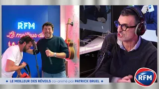 Quand Claudio Capéo fait une belle surprise à Patrick Bruel en direct sur RFM !