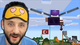 UÇUYORUM😁 END CİTY ve ELİTRA MACERASI😣 EKİPLE MİNECRAFT 38.Bölüm