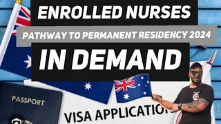 Pathway to Permanent Residency : ENROLLED NURSES #australiaimmigrationnews #internationalstudents