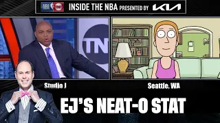 Rick and Morty's Summer Smith Chats With The Inside Crew | EJ's Neato Stat | NBA on TNT