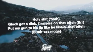 Blueface ‒ Holy Moly Lyrics ft  NLE Choppa  holy moly donut shop  1080p 60fps H264 128kbit AAC