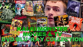 My Kaiju/Monster Movies & TV Shows DVDs/Blu-Ray Collection