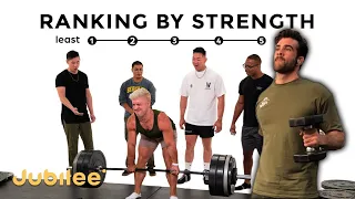 HasanAbi reacts to 5 Men Rank Themselves By Strength