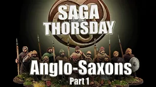 SAGA THORSDAY 19 - Anglo-Saxon Battle Board and Tactics! Part 1