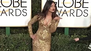 Priyanka Chopra Looks Stunning On The Red Carpet At The 2017 Golden Globe Awards