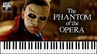 Призрак Оперы песня из мюзикла на пианино / The Phantom of the Opera Theme Song piano cover