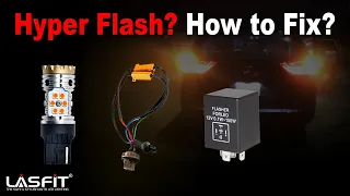 LED Turn Signal Bulbs Hyper Flash /Error Code  [How to Fix]