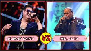 Kumar Sanu Vs Mohammad Aziz voice Battle - Whice singer you like Most? #kumarSanu #MohammadAziz