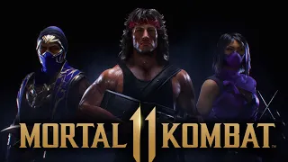 Mortal Kombat 11 Ultimate - Kombat Pack 2 - Rambo, Mileena, Rain официальный трейлер