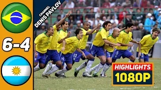 🔥 Бразилия - Аргентина 2-2 (4-2) - Обзор Матча Финал Кубок Америки 25/07/2004 HD 🔥