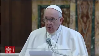 Homilía del Papa Francisco en encuentro de oración por la paz, 20-10-2020