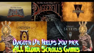 Dagoth Ur Helps You Pick an Elder Scrolls Game