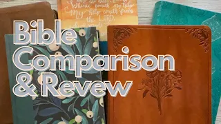 BIBLE COMPARISON & REVIEW | Some of my favorite Bibles!