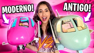 COMPARANDO AVIÃO DA BARBIE ANOS 2000 COM AVIÃO DA BARBIE MODERNO!!!