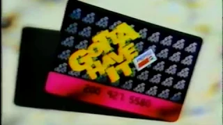 1992 - Get the "Gotta Have It" Card