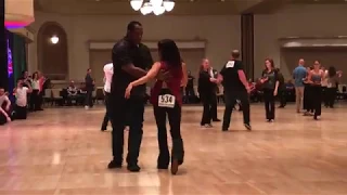 Desert City Swing 2018: Azucena Perez and partner