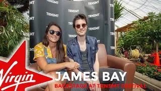 James Bay backstage at TRNSMT Festival 2018