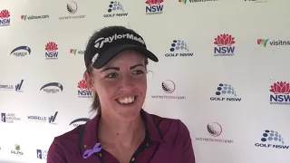 Meghan Maclaren Inteview Round 2 | Women's NSW Open presented by Worrells