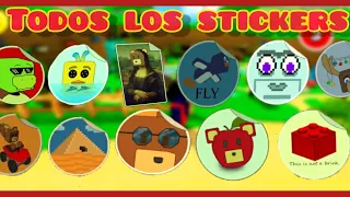 TE ENSEÑO A CONSEGUIR TODOS LOS STICKERS [EN UN SOLO VIDEO] - (⭐Super Bear Adventure⭐)