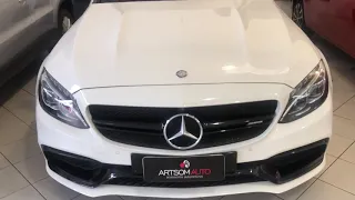 Mercedes C63 AMG - Película de Proteção Pintura (PPF) - ArtsomAuto