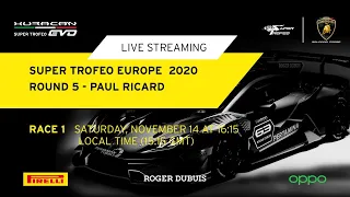 Lamborghini Super Trofeo Europe 2020 - Paul Ricard, Race 1