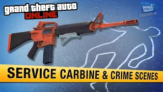GTA Online - How to Unlock the Service Carbine [All Components & Crime Scenes Locations]