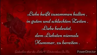 Gedanken über die Liebe & Leben ❤️