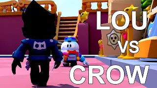 Lou vs Crow | Brawl Stars 3D (Animation)