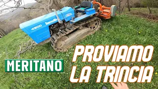 METTIAMO ALLA PROVA LA MIA NUOVA TRINCIA Meritano TMS 135 | Landini 4500