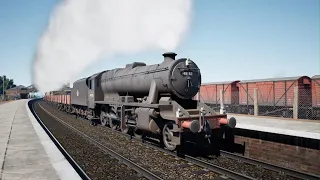 Train Sim World 4 Spirit of Steam - Crewe to Liverpool PS5 Gameplay LMS Stanier Class 8F