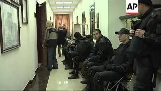 Security increased after reports pro Russian protesters tried to storm prosecutors office