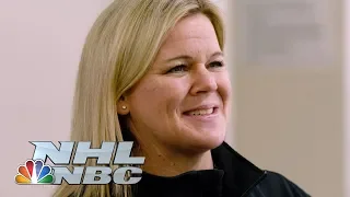 Olympic hockey gold medalist Shelley Looney empowering girls in hockey | NHL | NBC Sports