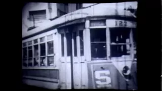 TROLLEY LINES IN WESTCHESTER CO. NY. MOVIE FOOTAGE.