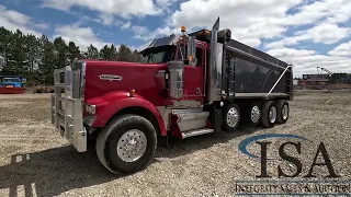 36414 - 1998 Kenworth W900 Quad Axle Dump Truck Will Be Sold At Auction!