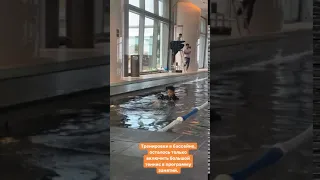 Галина Юдашкина показала, как ее 3-летний сын учится плавать
