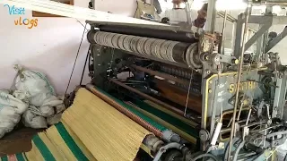 sleeping mat making process/ river grass mat /korai pai mats/ korai mat weaving step by step process