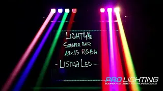 LIGHT4ME SWEEPER BAR 10x15 bewegliche LED-Effektleiste