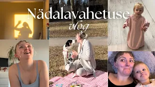 kodune NÄDALAVAHETUS | jutt rasedustest, koristus, poeskäik, olen youtube’iga ummikus | VLOG